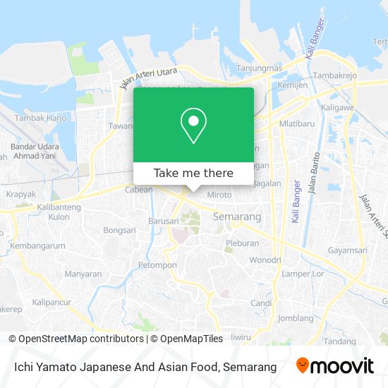 Ichi Yamato Japanese And Asian Food map