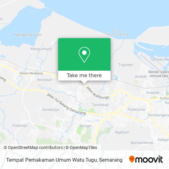 Tempat Pemakaman Umum Watu Tugu map