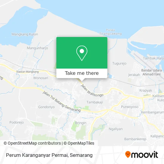 Perum Karanganyar Permai map