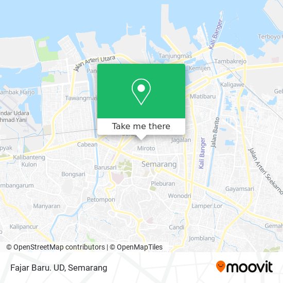 Fajar Baru. UD map