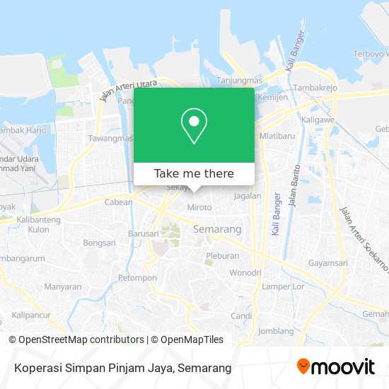 Koperasi Simpan Pinjam Jaya map