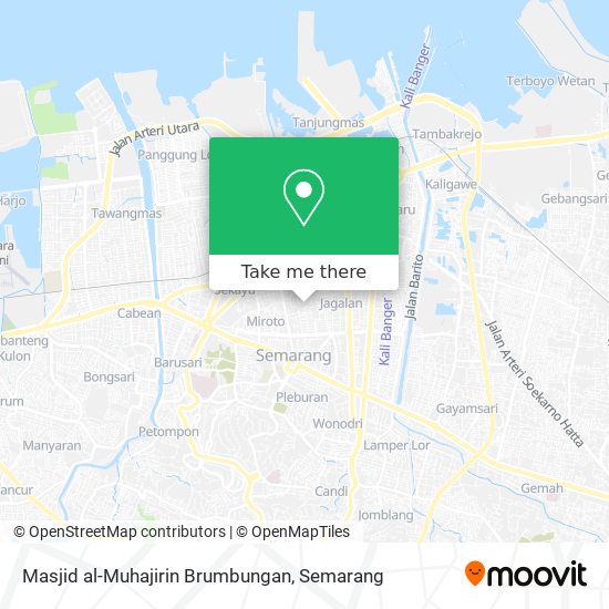 Masjid al-Muhajirin Brumbungan map