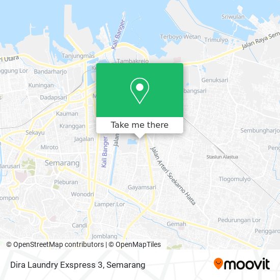 Dira Laundry Exspress 3 map