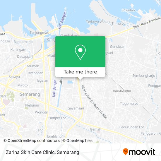 Zarina Skin Care Clinic map
