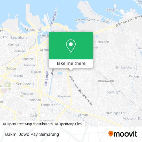 Bakmi Jowo Pay map