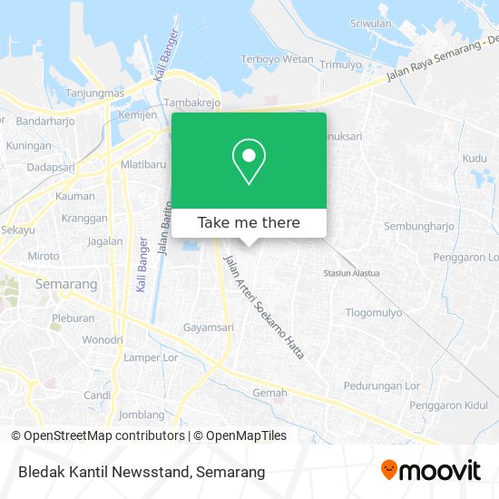 Bledak Kantil Newsstand map