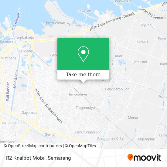 R2 Knalpot Mobil map