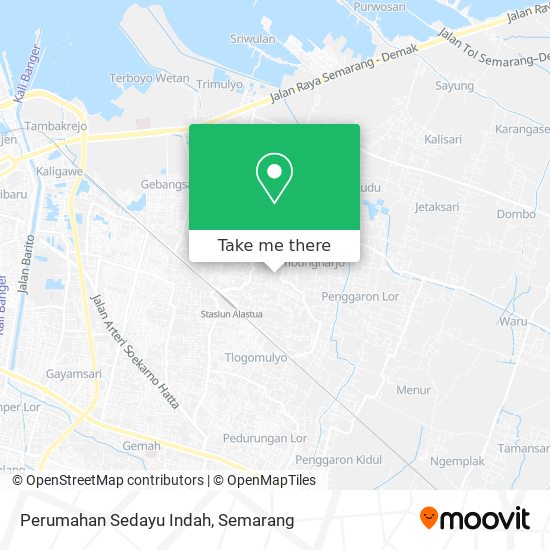 Perumahan Sedayu Indah map