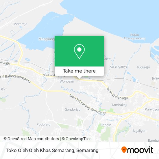 Toko Oleh Oleh Khas Semarang map