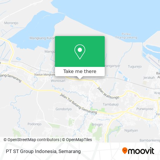 PT ST Group Indonesia map