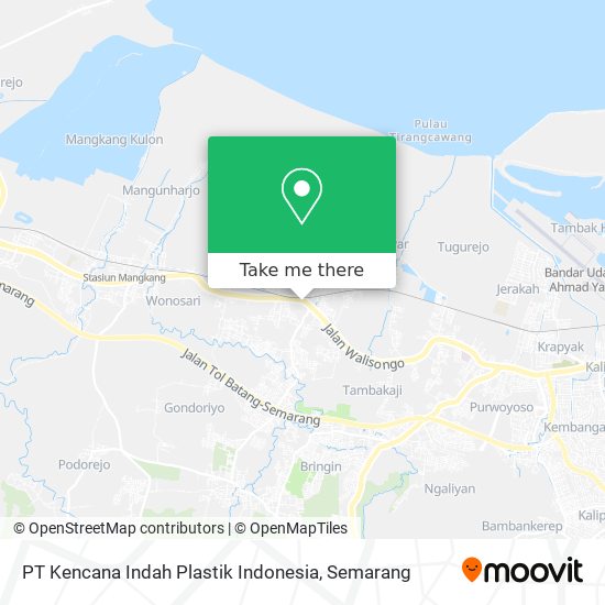PT Kencana Indah Plastik Indonesia map