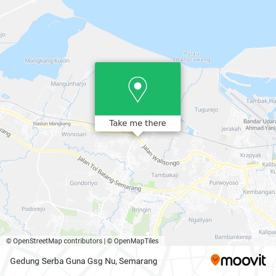 Gedung Serba Guna Gsg Nu map