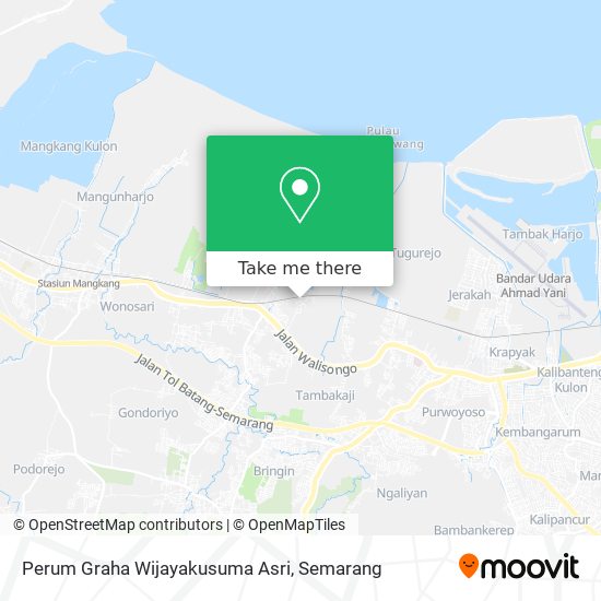 Perum Graha Wijayakusuma Asri map