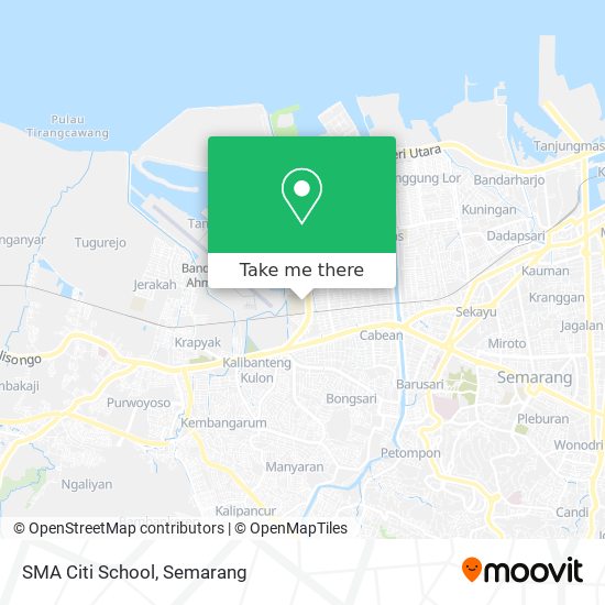 SMA Citi School map