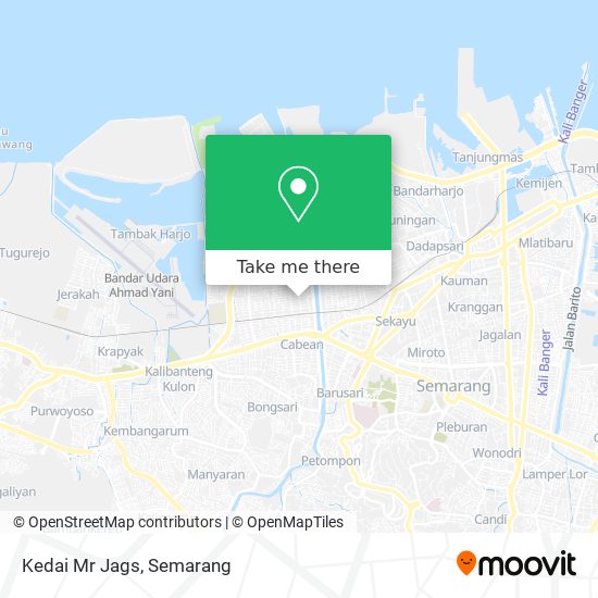 Kedai Mr Jags map