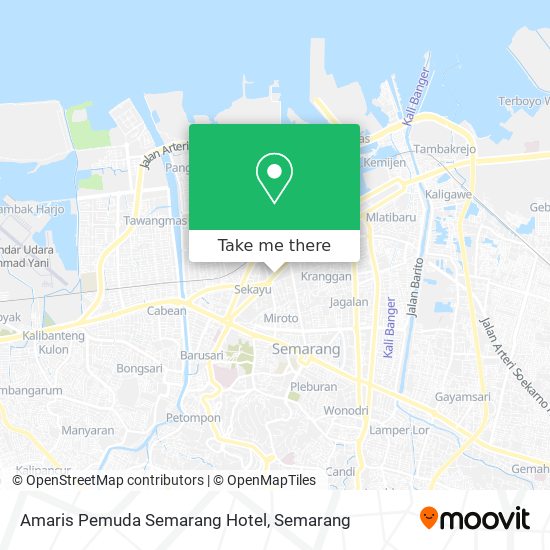 Amaris Pemuda Semarang Hotel map