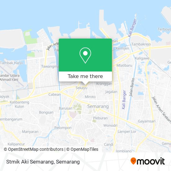 Stmik Aki Semarang map