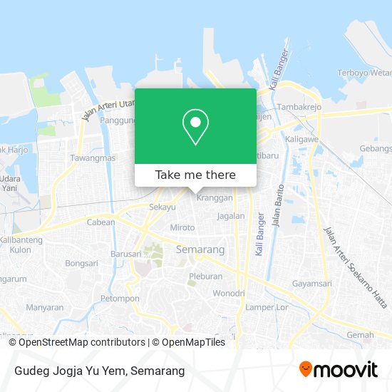 Gudeg Jogja Yu Yem map