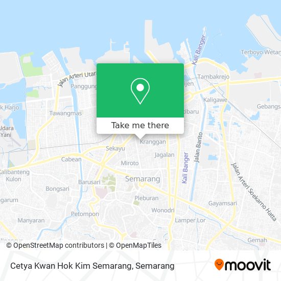 Cetya Kwan Hok Kim Semarang map