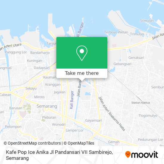 Kafe Pop Ice Anika Jl Pandansari VII Sambirejo map