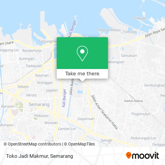 Toko Jadi Makmur map