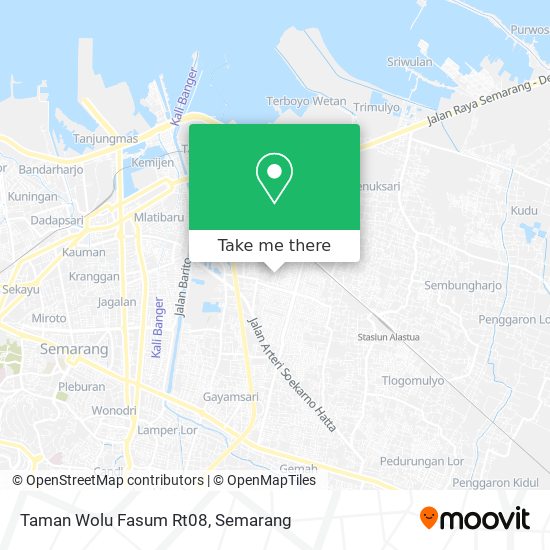 Taman Wolu Fasum Rt08 map