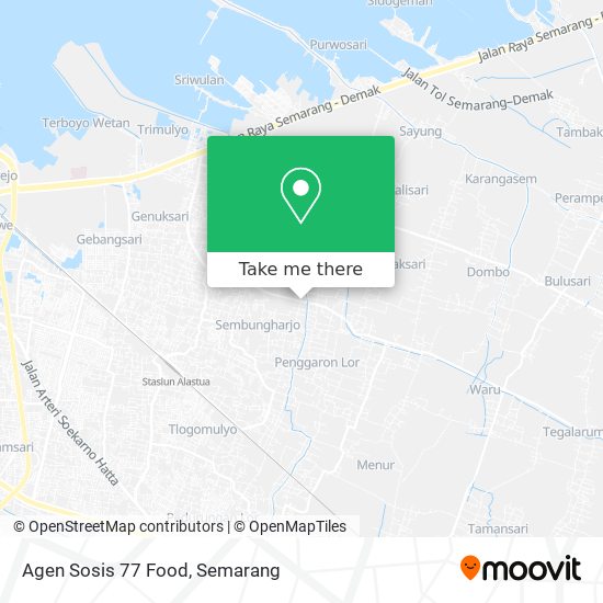 Agen Sosis 77 Food map