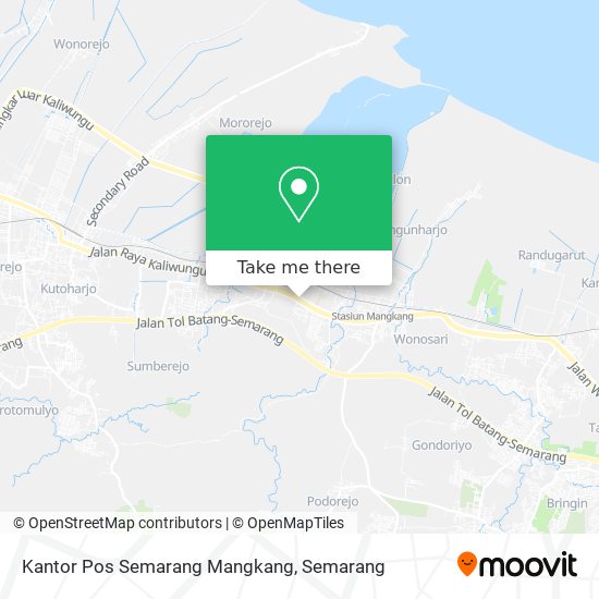 Kantor Pos Semarang Mangkang map