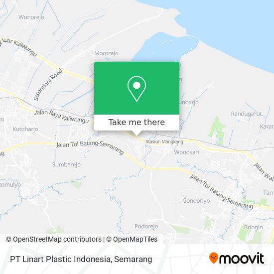 PT Linart Plastic Indonesia map