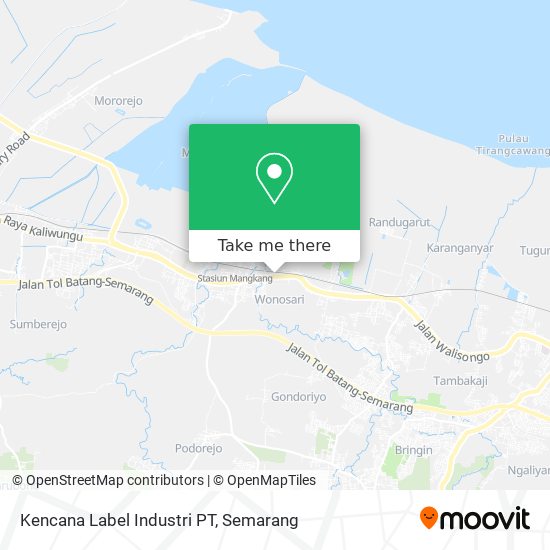 Kencana Label Industri PT map