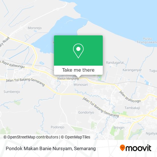 Pondok Makan Banie Nursyam map