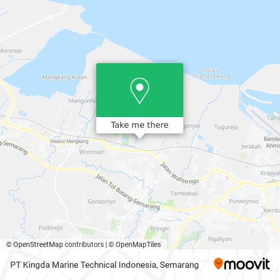 PT Kingda Marine Technical Indonesia map