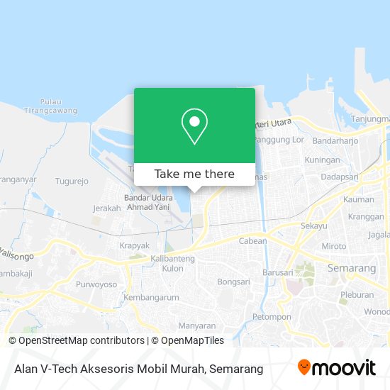 Alan V-Tech Aksesoris Mobil Murah map