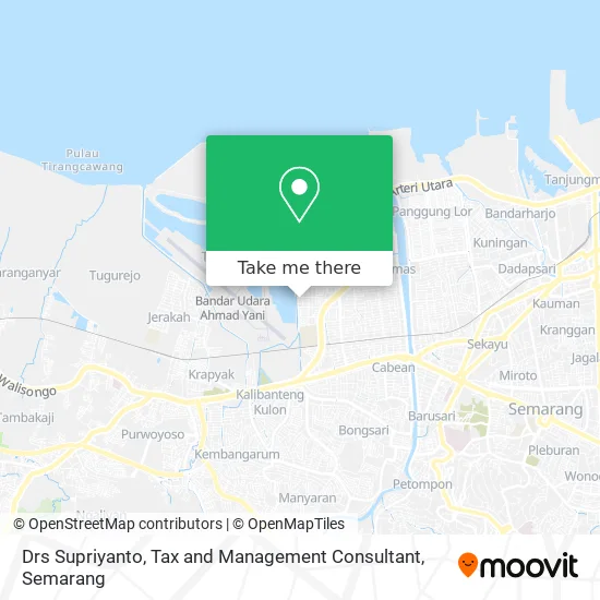 Drs Supriyanto, Tax and Management Consultant map