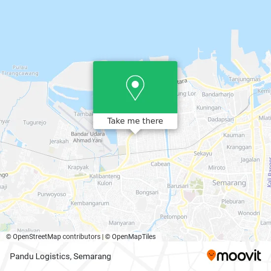 Pandu Logistics map