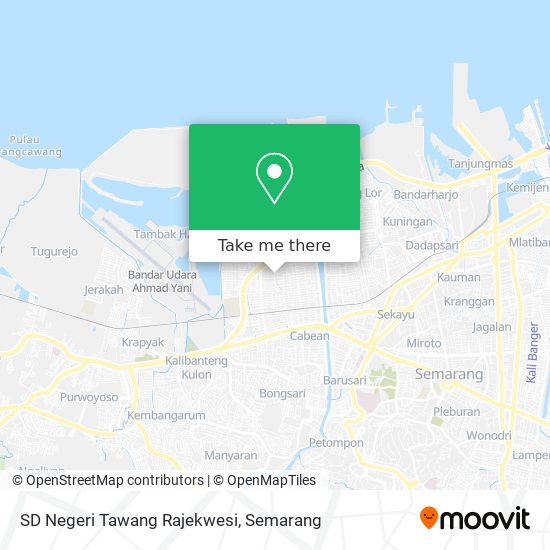 SD Negeri Tawang Rajekwesi map