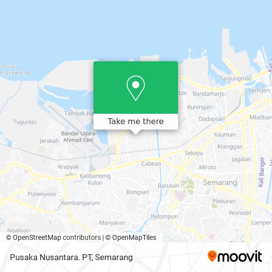 Pusaka Nusantara. PT map