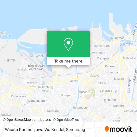 Wisata Karimunjawa Via Kendal map