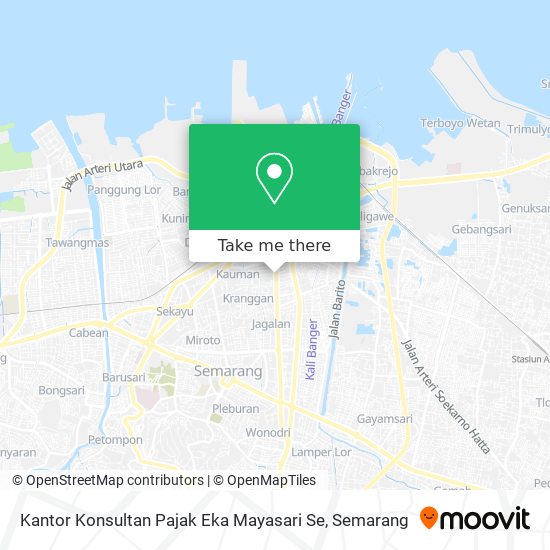 Kantor Konsultan Pajak Eka Mayasari Se map