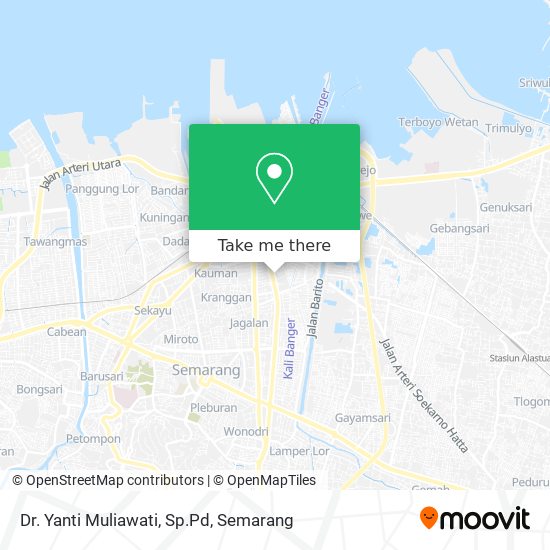 Dr. Yanti Muliawati, Sp.Pd map