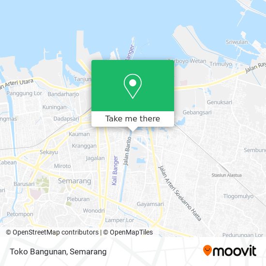 Toko Bangunan map