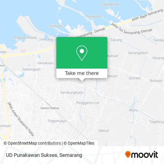 UD Punakawan Sukses map