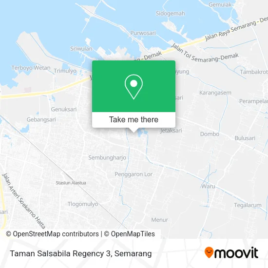 Taman Salsabila Regency 3 map