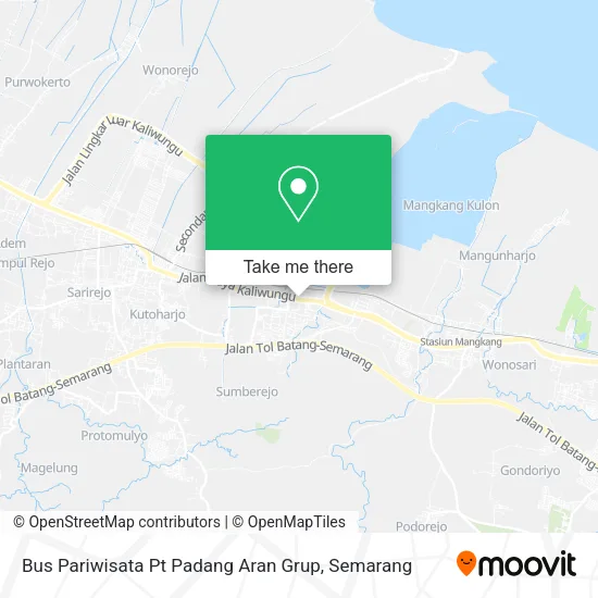 Bus Pariwisata Pt Padang Aran Grup map