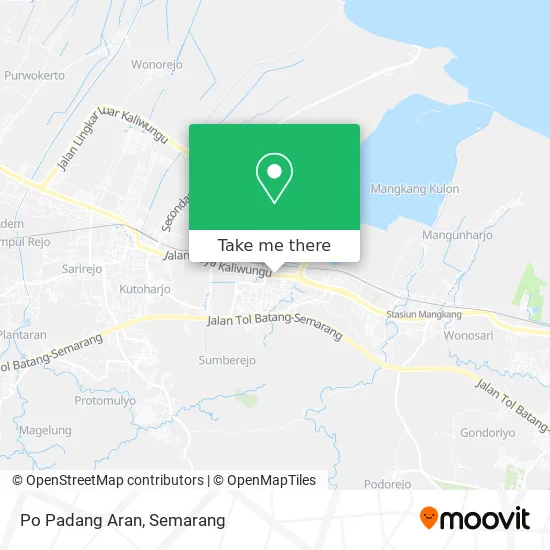 Po Padang Aran map