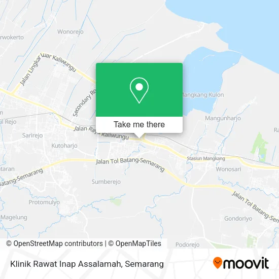 Klinik Rawat Inap Assalamah map
