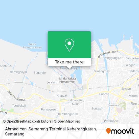 Ahmad Yani Semarang-Terminal Keberangkatan map