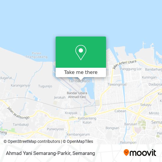 Ahmad Yani Semarang-Parkir map