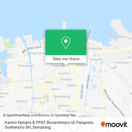 Kantor Notaris & PPAT Bonaventura Idi Pangestu Soehendro SH map