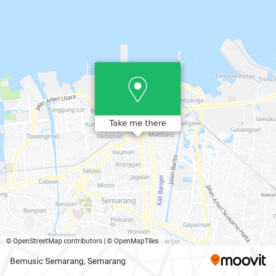 Bemusic Semarang map